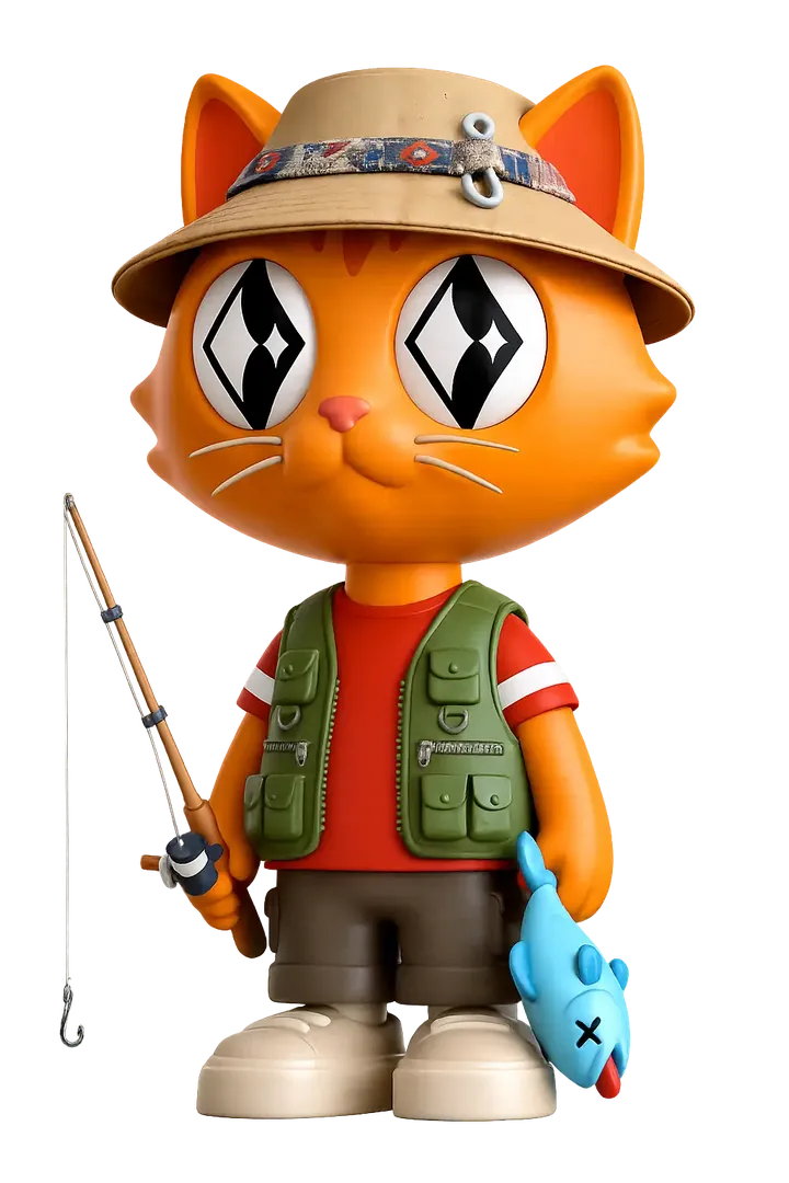 Nicolò as a fisherman cat